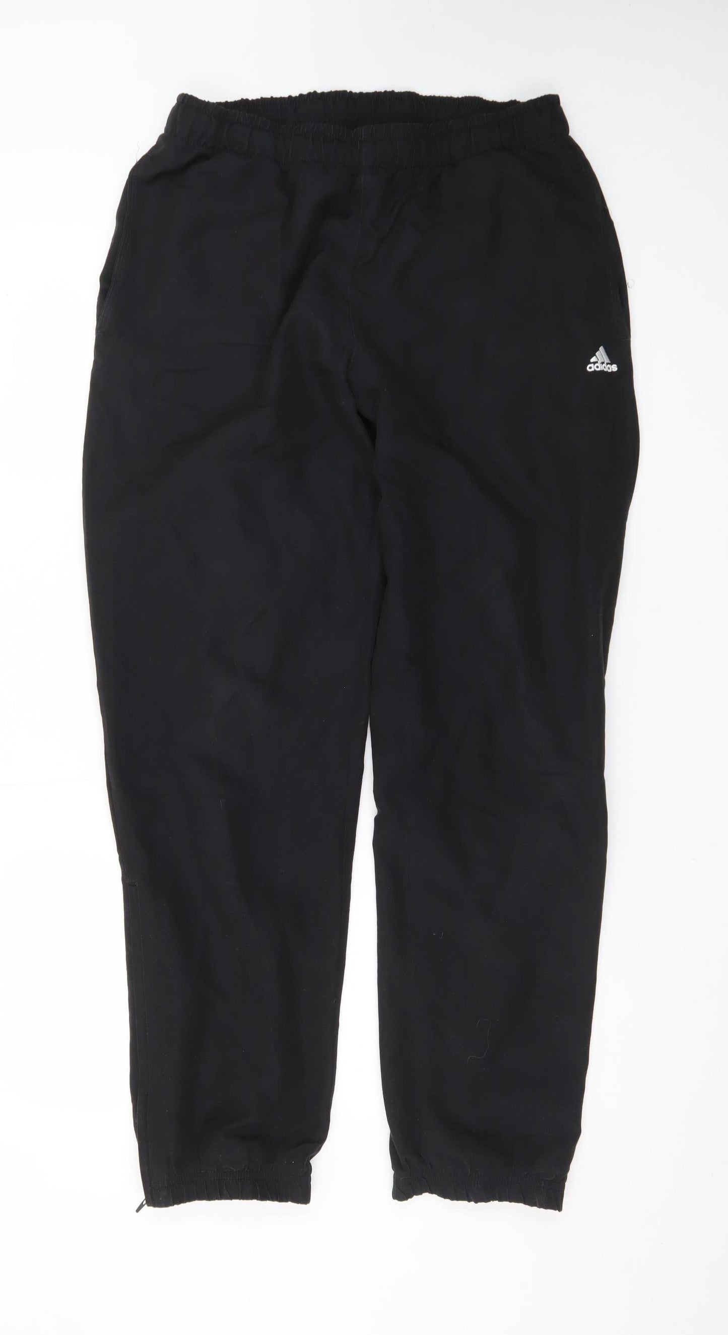 Adidas Men's Black Climalite Sport Essentials Jogger Trousers M
