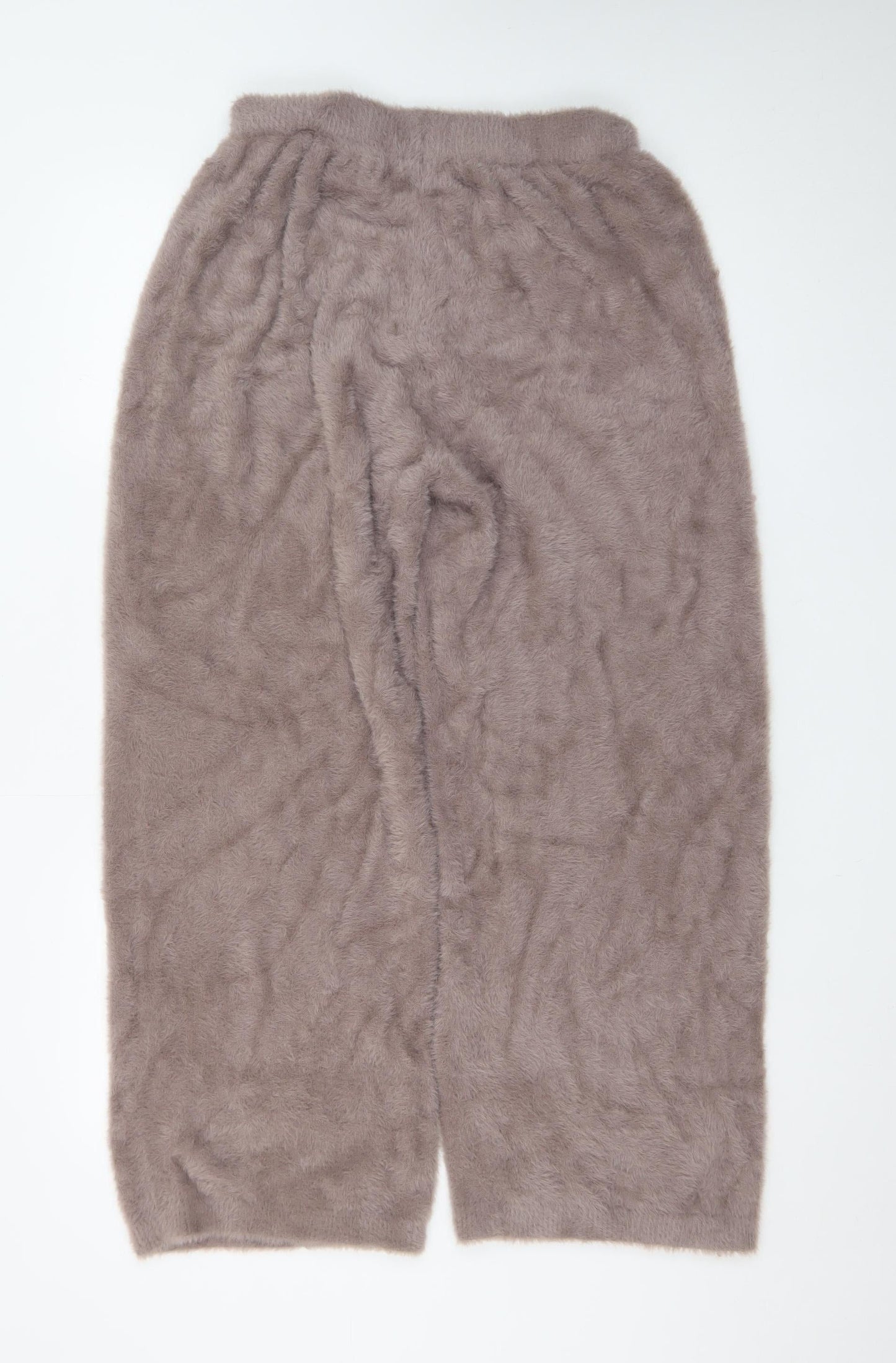 Marks and Spencer Women’s Brown L Fluffy Knit Winter Sweatpants