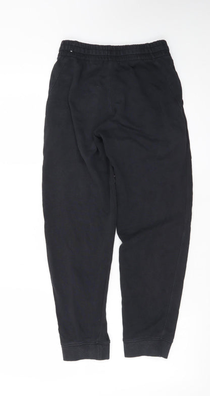 Nike Boys Black Jogger Trousers Size 12 Years Fleece Sweatpants