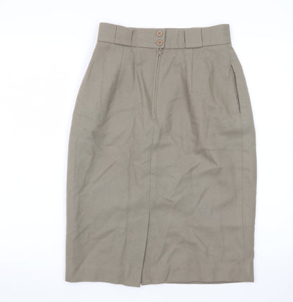 Jones New York Women’s Beige Wool Pencil Skirt Size 10