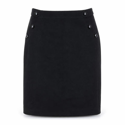 J.Crew Womens Black Wool Blend Pencil Skirt Size 8