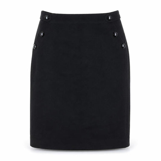 J.Crew Womens Black Wool Blend Pencil Skirt Size 8