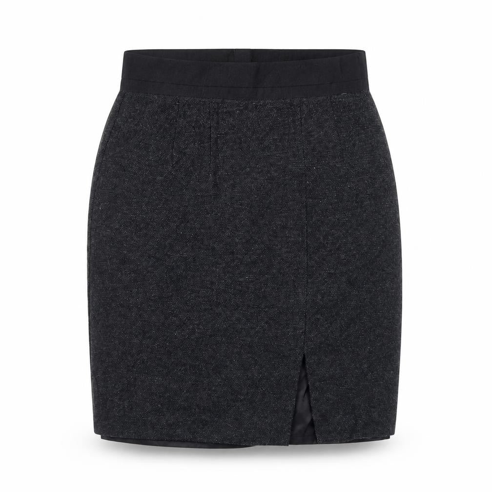 Gap Women Grey Wool Blend Pencil Skirt Size 8 Knee Length Workwear
