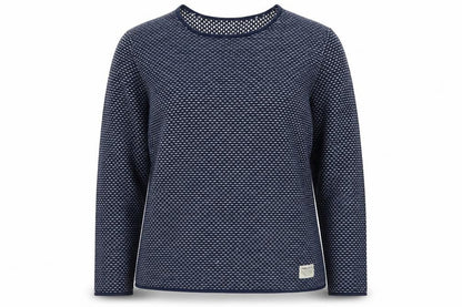 Tom Tailor Women’s Blue Cotton Knit Jumper L Long Sleeve