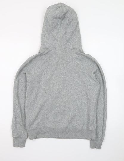Converse Men's Grey Pullover Hoodie Small Graphic All Star Logo