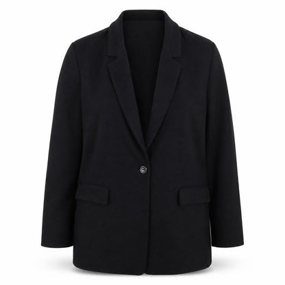 Next Women Black Size 10 Blazer Jacket Single-Breasted Classic