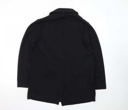 Next Women Black Size 10 Blazer Jacket Single-Breasted Classic