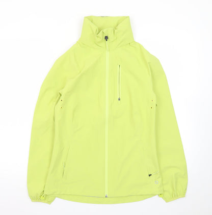 Marks and Spencer Women’s Green Waterproof Jacket Size 6 Lightweight Rain Coat