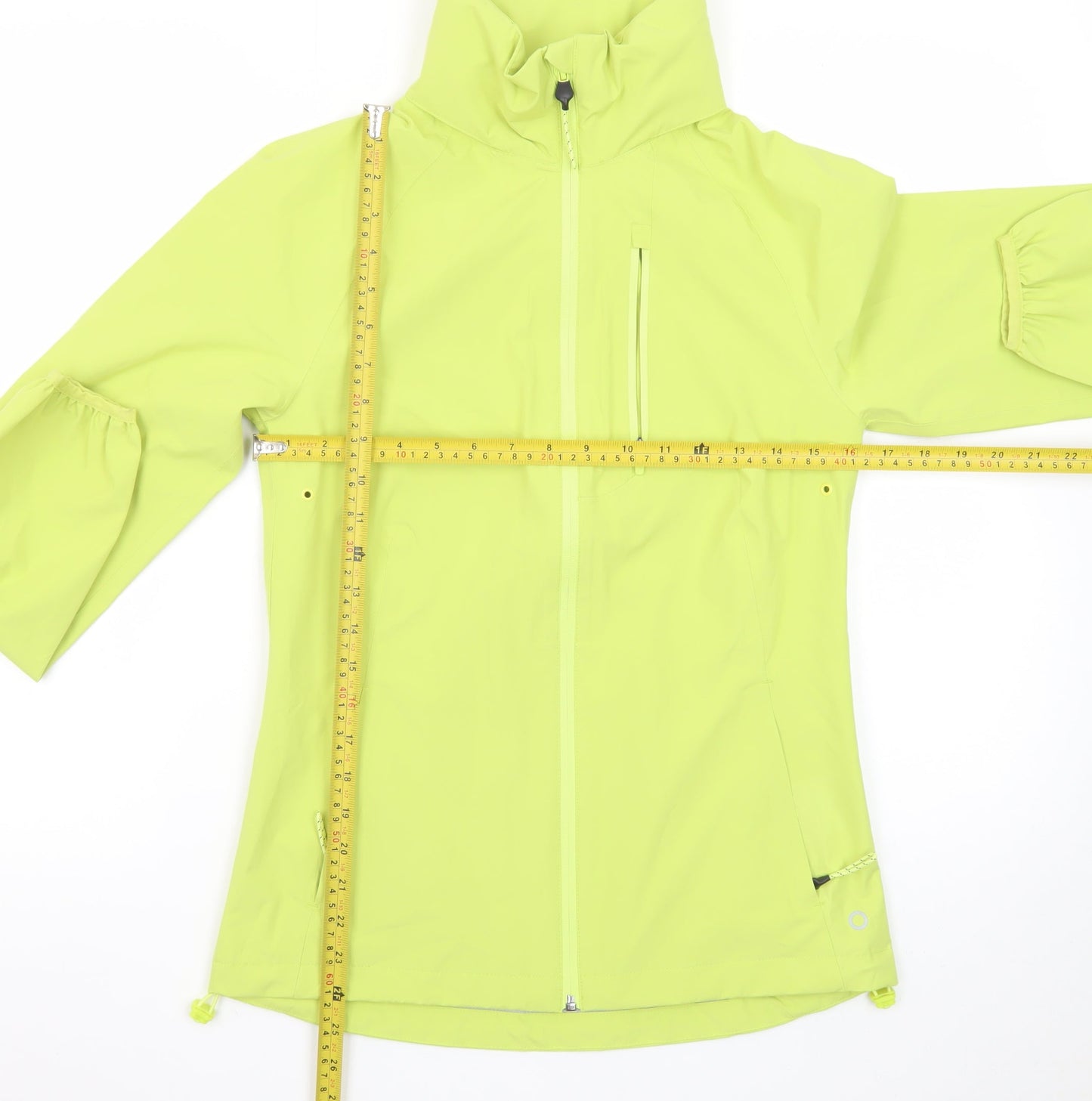 Marks and Spencer Women’s Green Waterproof Jacket Size 6 Lightweight Rain Coat