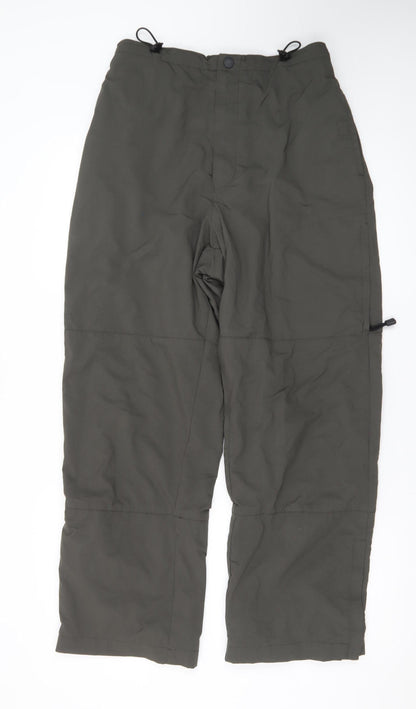 Marks and Spencer Men's Grey Cargo Trousers 33-35in Waist 29in Leg