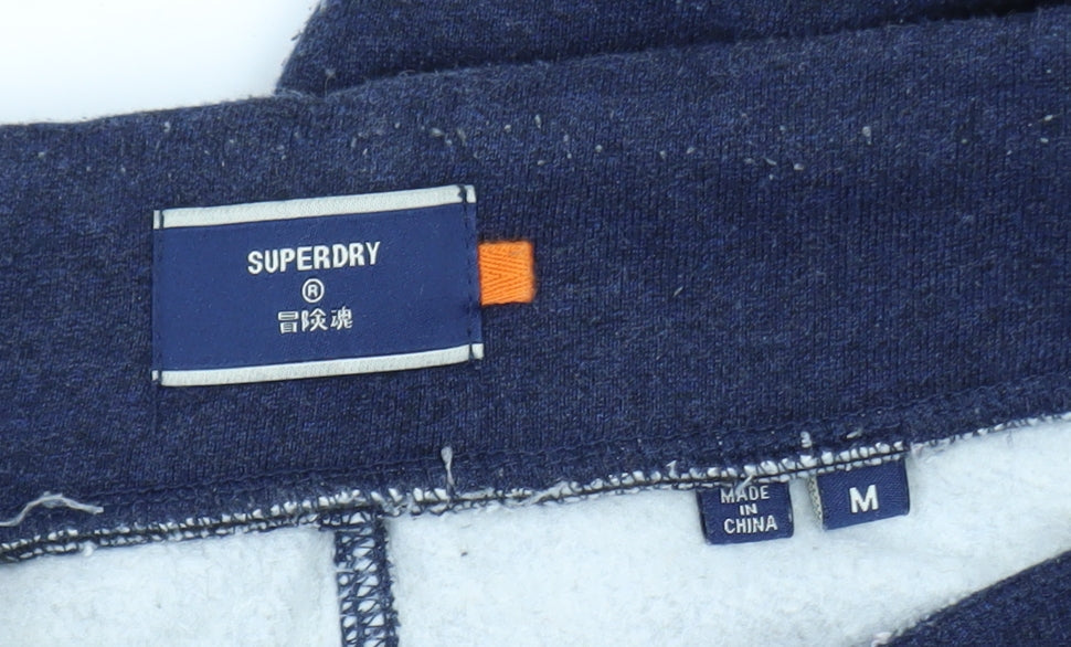 Superdry Men's Navy Jogger Sweatpants M Regular Fit Casual