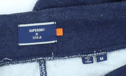 Superdry Men's Navy Jogger Sweatpants M Regular Fit Casual