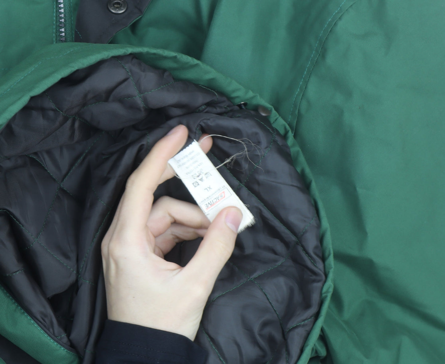 Cedarwood State Men's Green XL Parka Jacket Wind Resistant Winter Coat