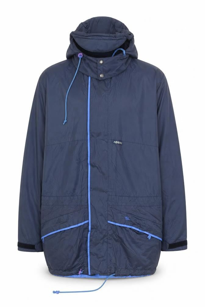 Walkabout Men’s Blue Waterproof Hooded Parka Jacket Size M