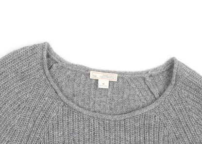 Gap Mens Grey Wool Blend Chunky Knit Crew Neck Jumper M