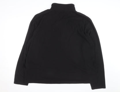Regatta Men's Black 3XL Fleece 1/4 Zip Outdoor Sweatshirt