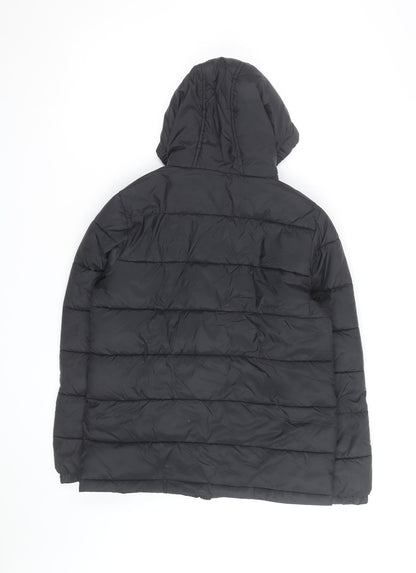 Berghaus Boys Black Hooded Puffer Jacket Age 13 Lightweight Winter Coat