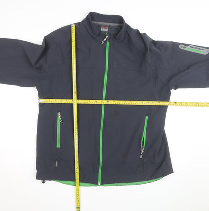 First Ascent Men's Black 2XL Soft Shell Jacket Outdoor Hiking Windproof