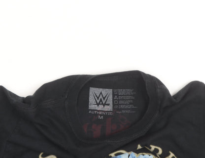WWE Authentic Men's Black Sasha Banks Legit Boss Graphic T-Shirt M