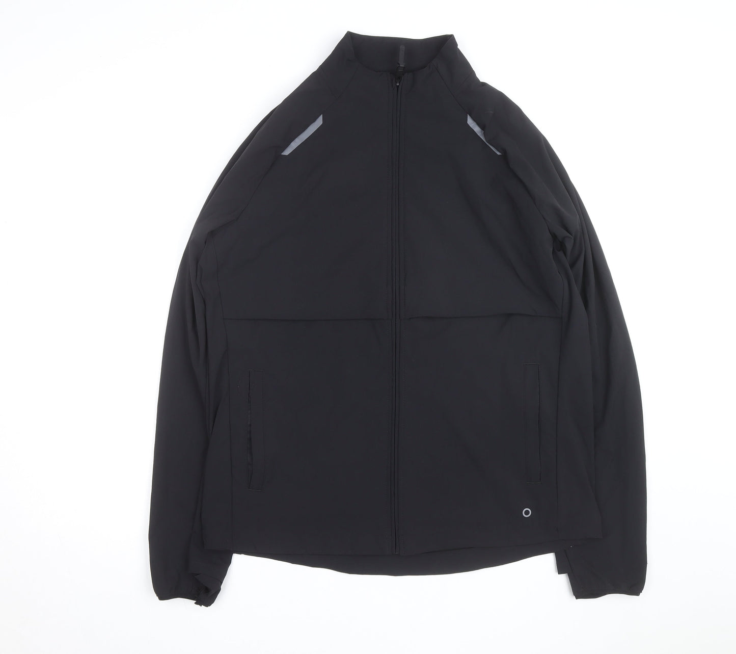 Marks and Spencer Goodmove Men's Black Large Windbreaker Jacket