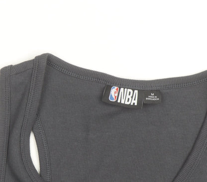 NBA Women’s Black Los Angeles Lakers Cropped Tank Top Size M
