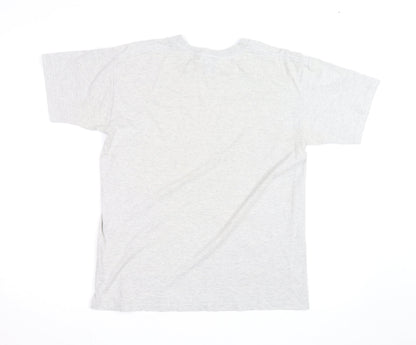 Chelsea FC Men's Grey Cotton Short Sleeve T-Shirt M