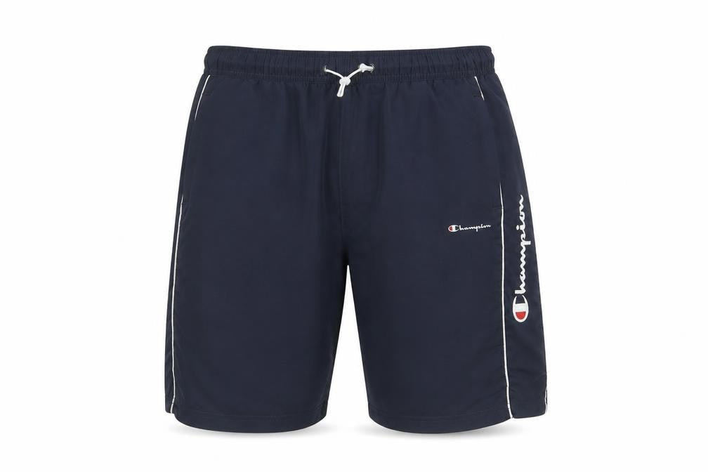 Champion Men's Blue XL Athletic Sweat Shorts with Logo