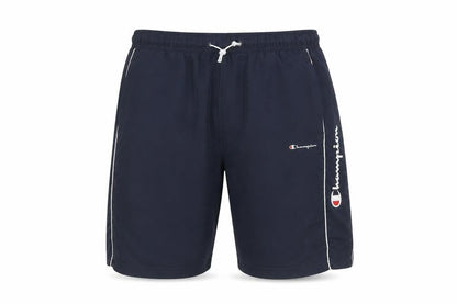 Champion Men's Blue XL Athletic Sweat Shorts with Logo