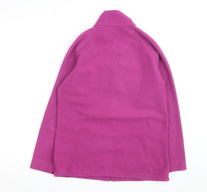Regatta Womens Pink Fleece Full Zip Activewear Jacket Size 10