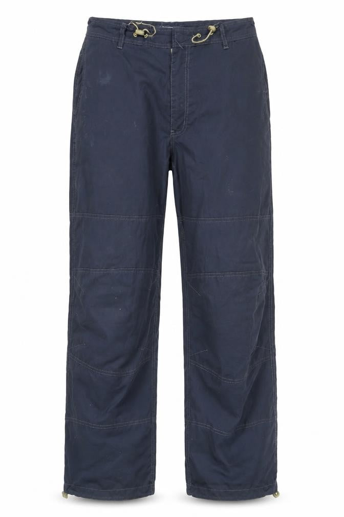 Firetrap Men’s Blue Cargo Trousers L 32x31 Cotton Drawstring
