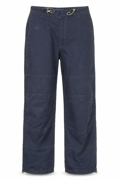 Firetrap Men’s Blue Cargo Trousers L 32x31 Cotton Drawstring