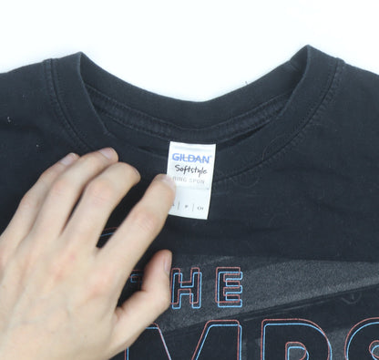 Gildan Men's Black The Vamps World Tour 2015 Band T-Shirt Size S