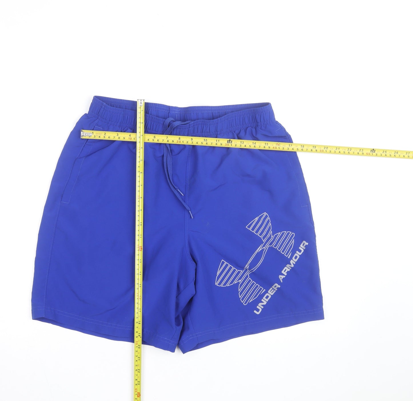 Under Armour Mens Blue Quick Dry Sports Shorts Size L