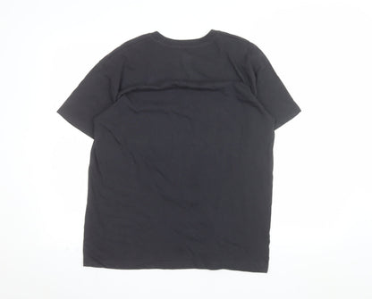 Hollister Men’s Black Mickey Mouse Surf Club T-Shirt XS