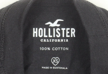 Hollister Men’s Black Mickey Mouse Surf Club T-Shirt XS
