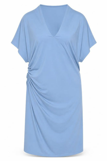 Marks and Spencer Women Blue Size 22 Kaftan Dress