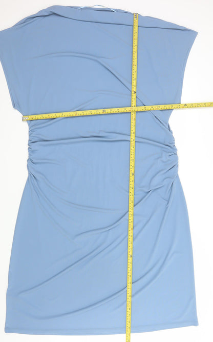 Marks and Spencer Women Blue Size 22 Kaftan Dress