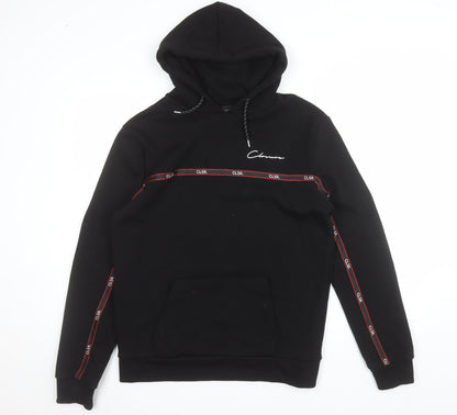 Closure London Men's Black Pullover Hoodie Size S Logo Streetwear