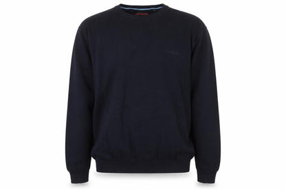 Pierre Cardin Men’s Blue 2XL Cotton Crew Neck Pullover Jumper