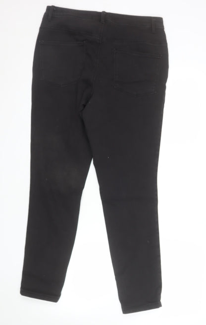 Primark Women’s Black Skinny Jeans Size 16 Stretch Denim