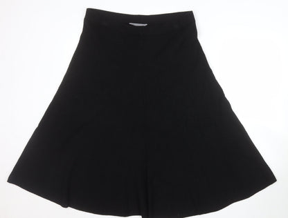 Principles Women's Black A-Line Knit Midi Skirt Size 16