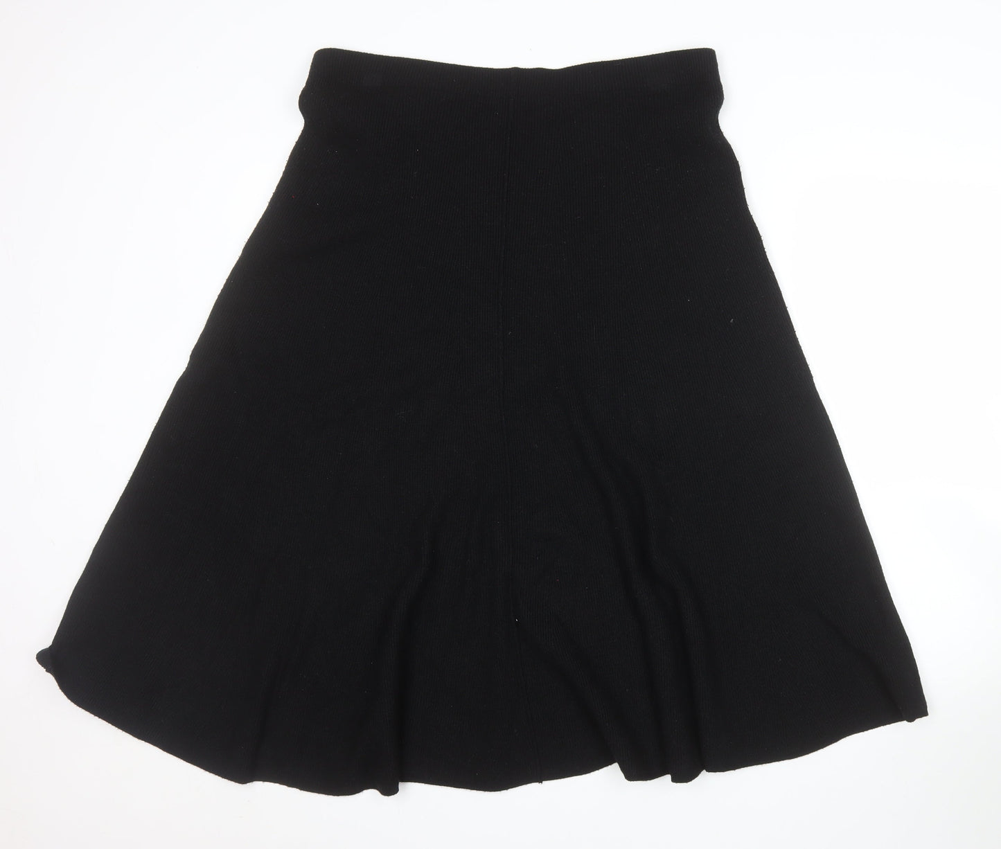 Principles Women's Black A-Line Knit Midi Skirt Size 16