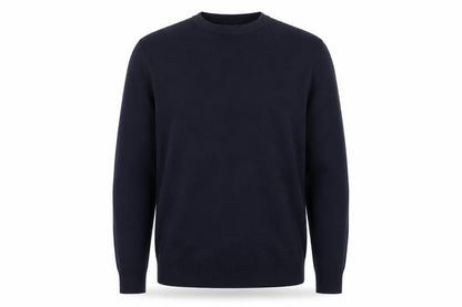 Ballantyne Men's Blue Wool Crew Neck Pullover Jumper Size M