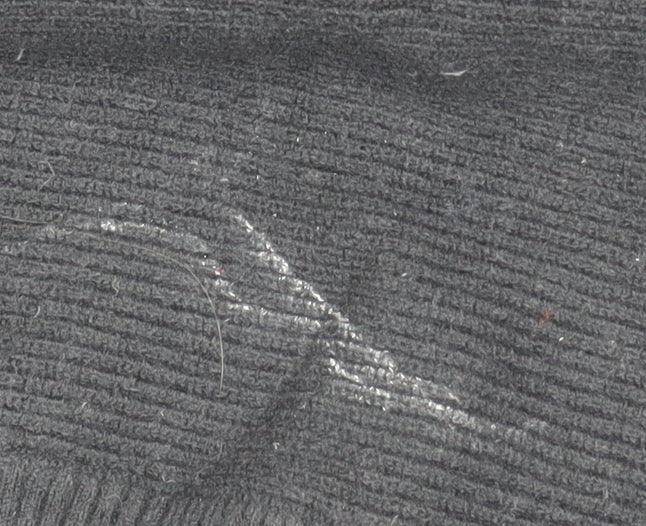 b.young Women's Black Boat Neck Knit Jumper Medium