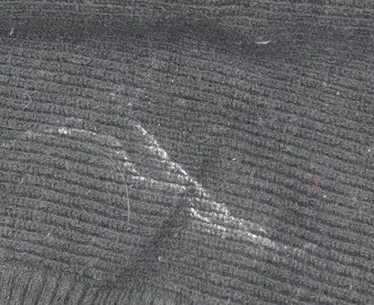 b.young Women's Black Boat Neck Knit Jumper Medium