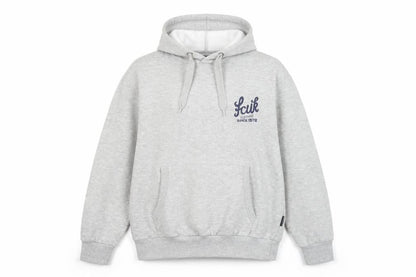 FCUK Women Grey Pullover Hoodie Cotton Polyester Size M Casual