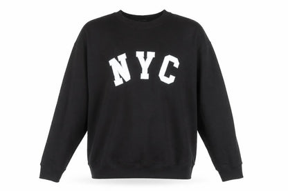 New Look Men's Black NYC Graphic Pullover Sweatshirt Size S