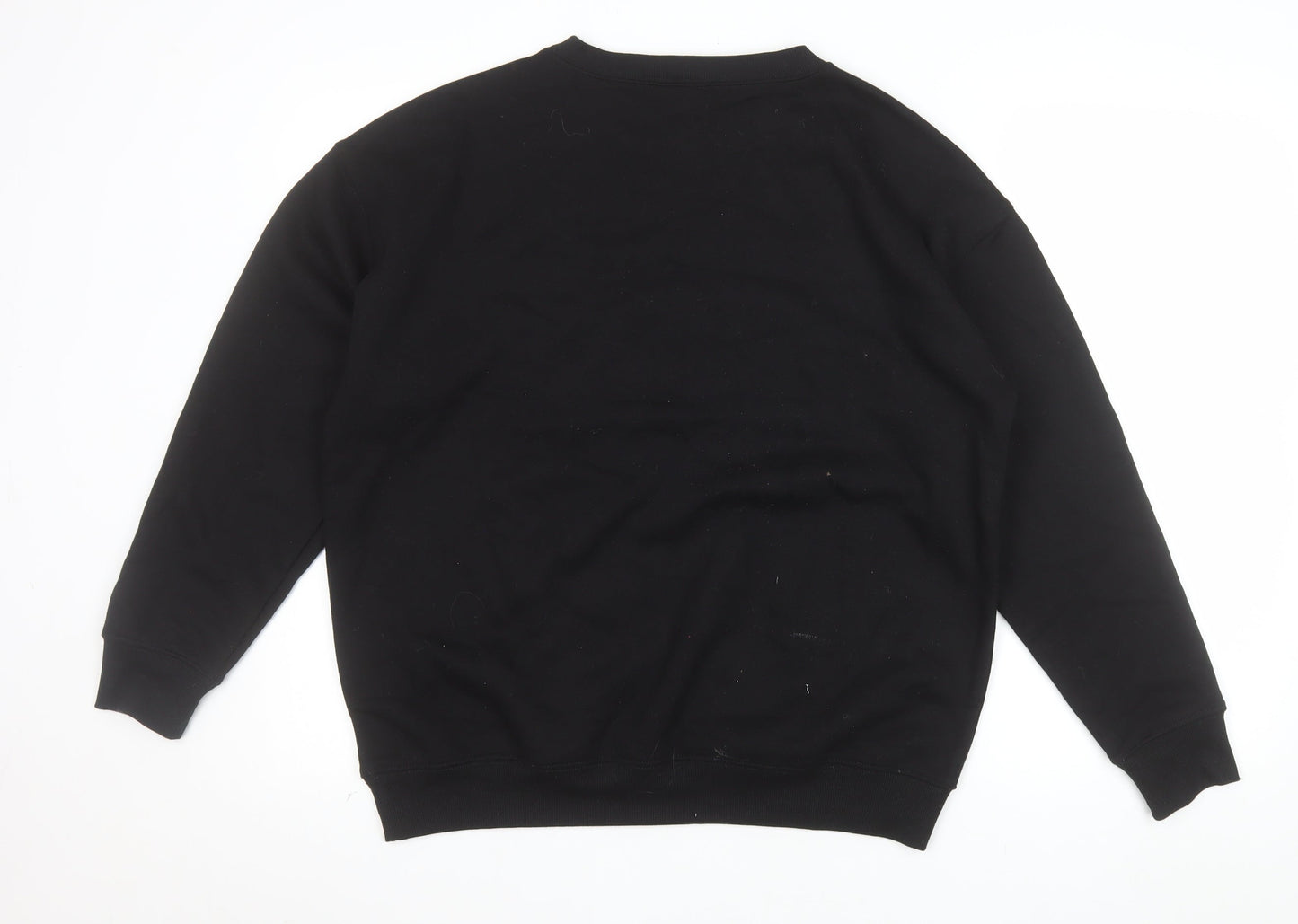 New Look Men's Black NYC Graphic Pullover Sweatshirt Size S