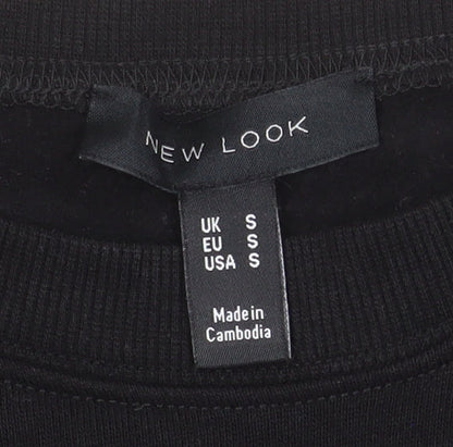 New Look Men's Black NYC Graphic Pullover Sweatshirt Size S