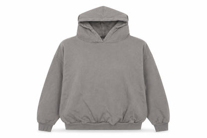 Luxe To Kill Women’s Grey Pullover Hoodie Size 8 Cotton Blend Casual